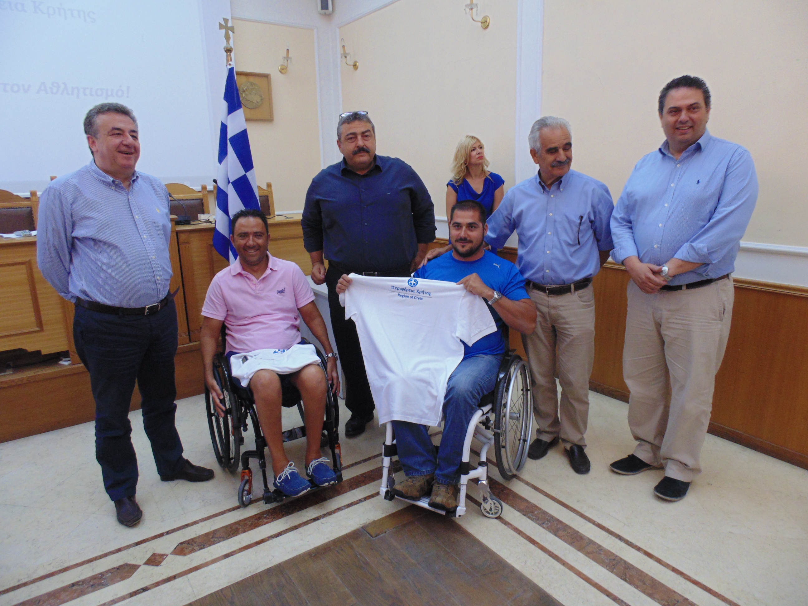 Συγχαρητήριο Περιφερειάρχη Κρήτης για τα δυο νέα χρυσά μετάλλια στο Μανόλη Στεφανουδάκη 