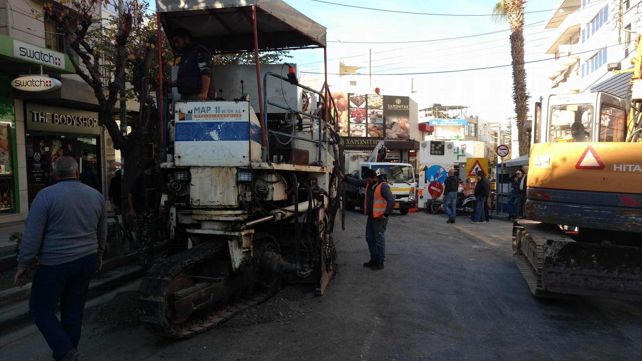 Αυτοψία στα έργα και διαδρομή με το mini bus για τον Δήμαρχο Ηρακλείου (pics)
