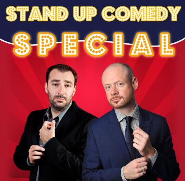 Stand up Comedy Special με Γιώργο Χατζηπαύλου και Alistair Barrie στο Τεχνόπολις