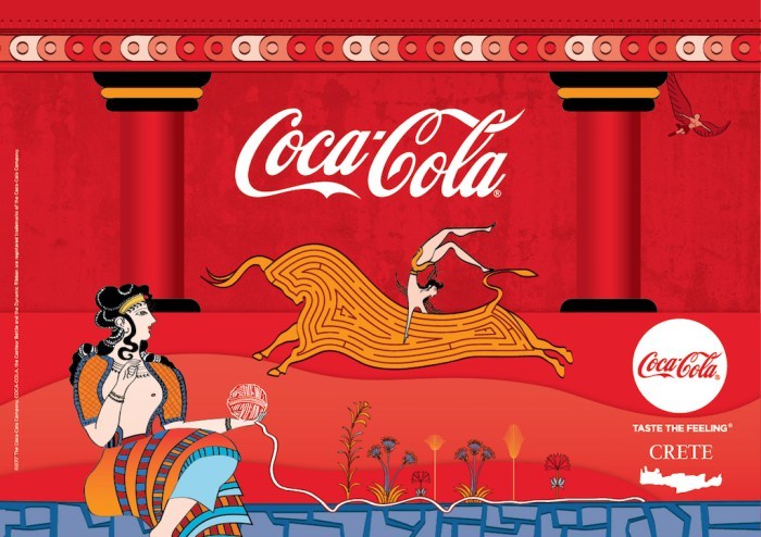 Coca-Cola και Κρήτη ενώνονται σε ένα μοναδικό συλλεκτικό μπουκάλι! 