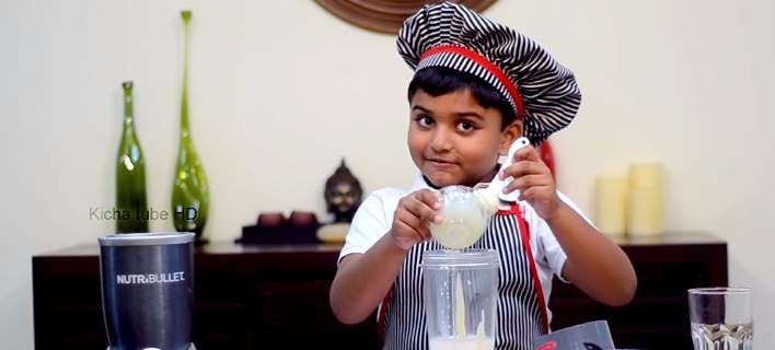 Ο πιο μικρός σεφ του κόσμου -Το Facebook του έδωσε για ένα βίντεο 1.800 ευρώ (vid)