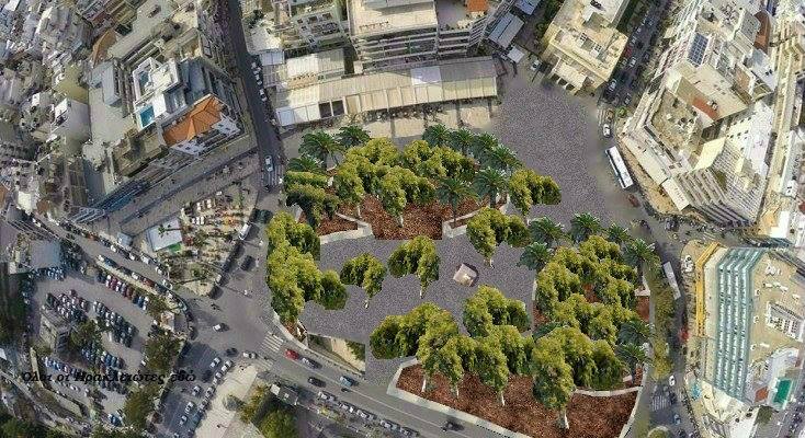 Θέλουν δέντρα στην πλατεία Ελευθερίας, αλλά περιμένουν το «πράσινο φως» από την Αρχαιολογία 
