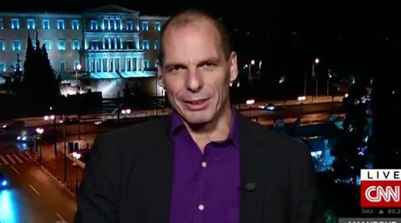 Βαρουφάκης στο CNN: Το δημοψήφισμα δεν είναι «ευρώ ή δραχμή»