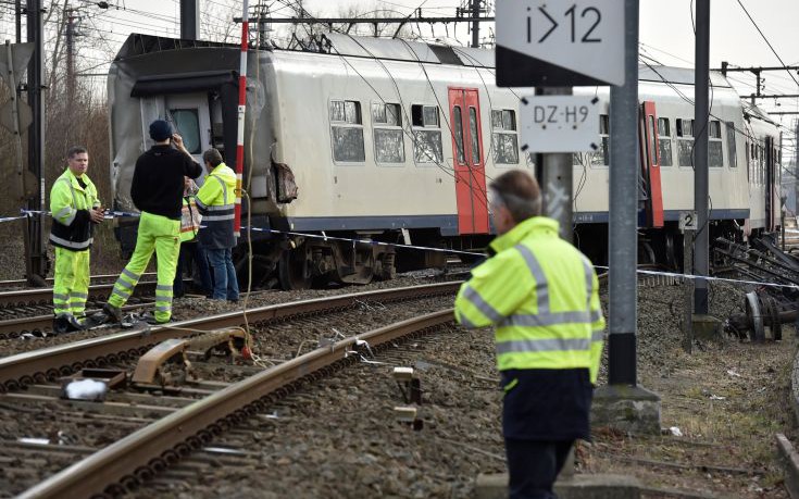 Βαγόνι τρένου εκτροχιάστηκε στο Βέλγιο