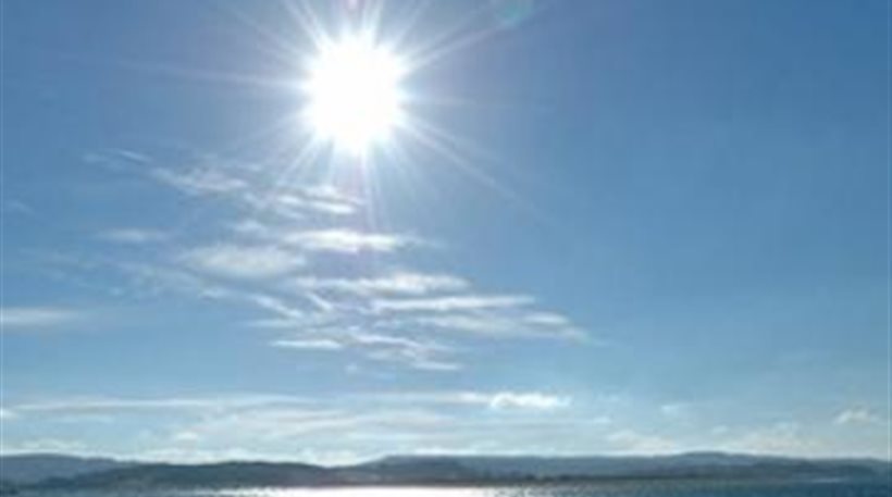 Ηλιοφανεια σήμερα στην Κρήτη-Όλη η πρόγνωση του καιρού