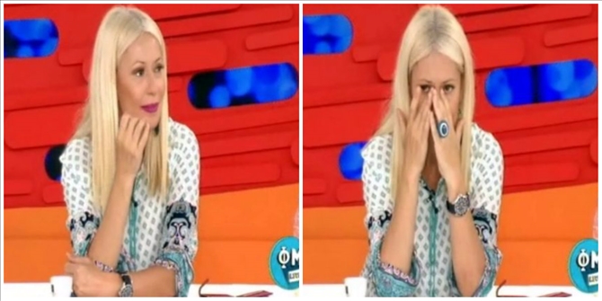 «ΦΜ Live»: Ξέσπασε σε κλάματα στον αέρα της εκπομπής η Μαρία Μπακοδήμου 