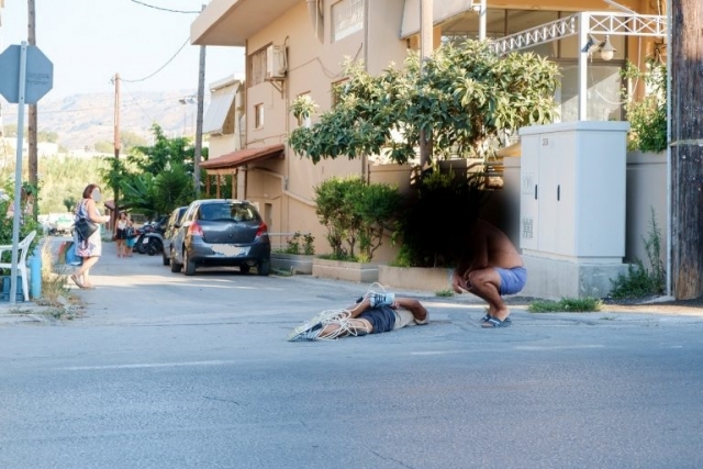Κρήτη: Ακινητοποίησαν τον επίδοξο κλέφτη και τον έδεσαν με σχοινιά (φωτο)