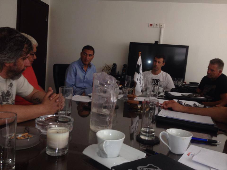 «Είμαστε σε καλό δρόμο» - Συνάντηση Σεροπιάν με την ομάδα επιχειρηματιών του ΟΦΗ