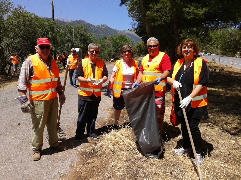 Περιφέρεια δήμοι και φορείς με την εθελοντική δράση καθαρισμού του ΒΟΑΚ έστειλαν μήνυμα προστασίας του περιβάλλοντος