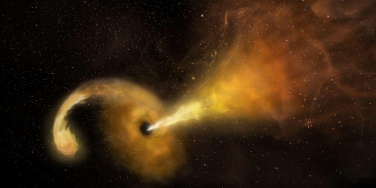 Mαύρη τρύπα «κατάπιε» ολόκληρο άστρο