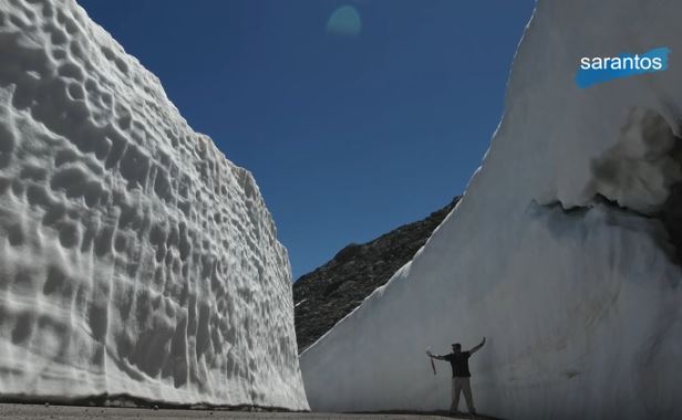 Όταν ο Ψηλορείτης θυμίζει Ανταρκτική με πέντε μέτρα χιόνι! (vid) 
