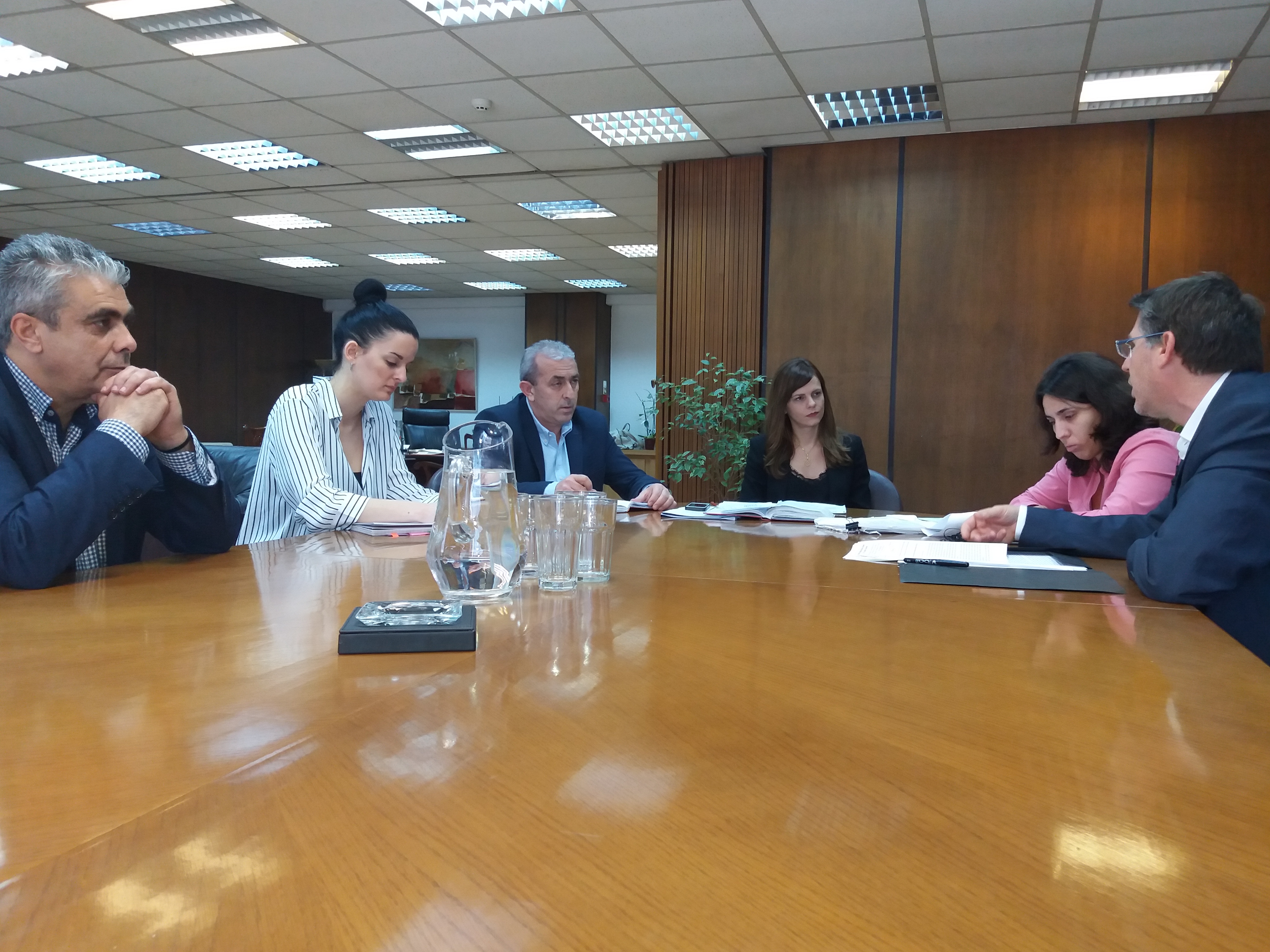 Συνάντηση Βαρδάκη Σωκράτη με την Υπουργό Εργασίας Αχτσιόγλου για τη ΔΕΗ  