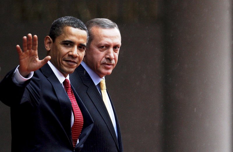 Επί τάπητος για Ομπάμα και Ερντογάν τα θέματα της Μέσης Ανατολής