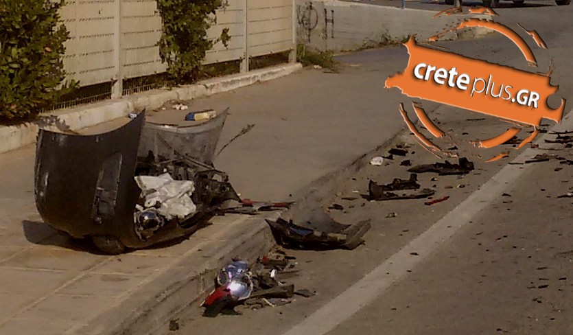Μπαράζ τροχαίων σε όλη την Κρήτη- Τραγική κατάληξη μέσα στα...συντρίμμια (pics) 