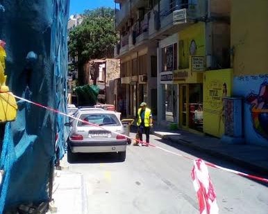 Έκλεισε λόγω έργων η Ιδομενέως - Ανακοίνωση από τον Δήμο Ηρακλείου (pics)