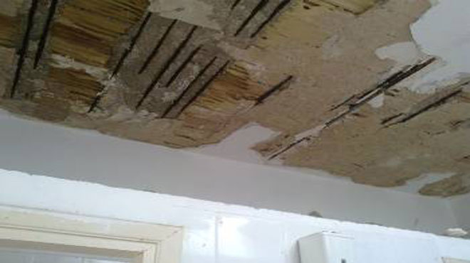 Στο κεφάλι πατέρα έπεσε ο σοβάς της οροφής του 33ου Δημοτικού σχολείου στο Ηράκλειο 
