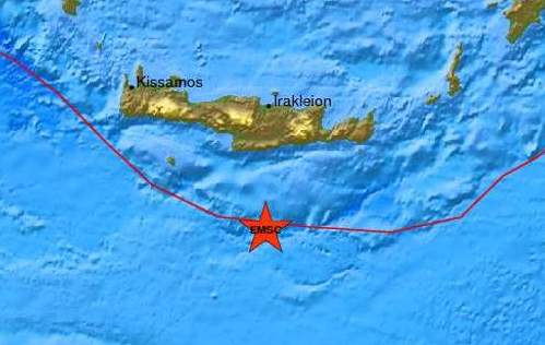 Νέος σεισμός 4.2 Ρίχτερ ταρακούνησε την Κρήτη (pics)