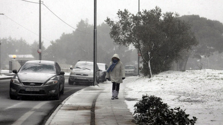 Συνεχίζεται ο χιονιάς και σημερα στην Κρήτη - Αναλυτικη προγνωση