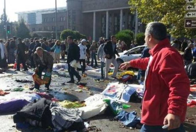 HDP: 97 οι νεκροί της διπλής βομβιστικής επίθεσης στην Άγκυρα