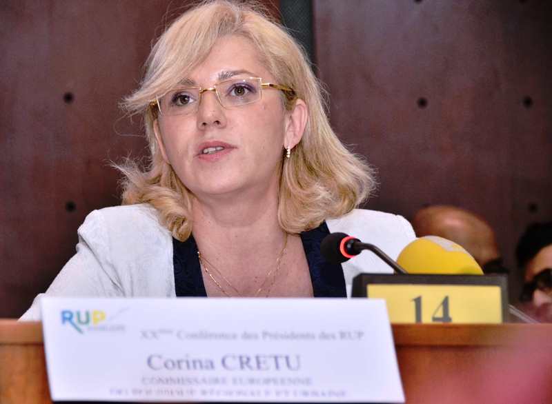 Η κορυφαία Επίτροπος Corina Cretu στο Ηράκλειο για το νέο ΕΣΠΑ - Όλες οι λεπτομέρειες για το πρόγραμμα